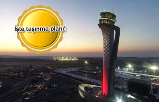 İstanbul Yeni Havalimanı'na Big Bang usulü taşınma!