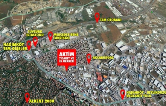 Aktim Ticaret ve İş Merkezi nde işyerinizi ayırtın!
