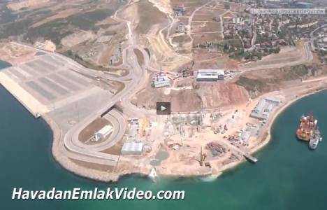 İzmir Otoyolu Körfez geçiş köprüsü havadan görüntülendi!