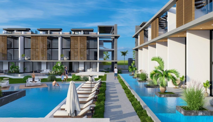 Kıbrıs Felucca Long Beach de yüzde 40 peşinat fırsatı! Konutların fiyatları 170 bin Euro dan başlıyor!