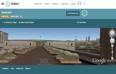 3 boyutlu uygulama sayesinde Anıtkabir sanal olarak gezilebiliyor!