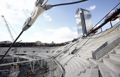Beşiktaş Vodafone Arena inşaatında son durum!