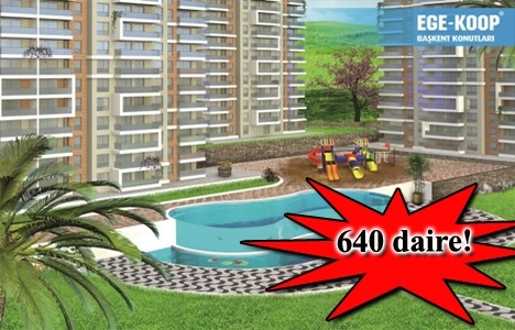 Ege-Koop Başkent Evleri projesi Şubat ayında satışa çıkıyor!