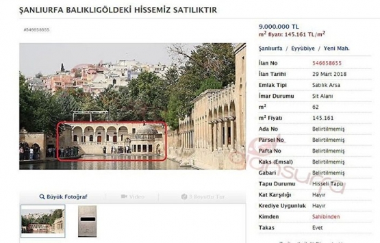 Balıklıgöl deki hissesini 9 milyona satıyor!