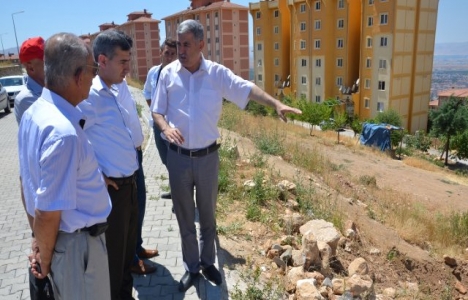 Yeşilyurt Belediyesi TOKİ bölgesine oyun alanı yapacak!