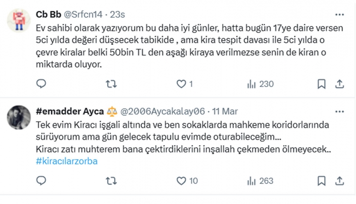 Ev sahibi kiracı davalarında artık ev sahipleri de kazanıyor!