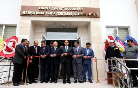 Merzifon Bölge Trafik Denetleme İstasyon Amirliği binası açıldı!
