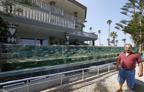 Çeşme'deki Balıklı Köşk dikkatleri üzerine çekiyor!