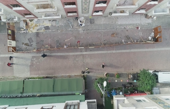 Avcılar da riskli binada kapılı önlem!