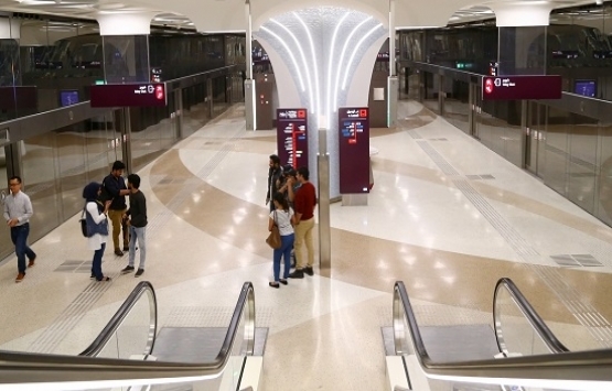 Doha metrosu açıldı!