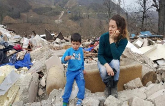 Trabzon da akılalmaz olay! Doktora gitti, evi yıkıldı!