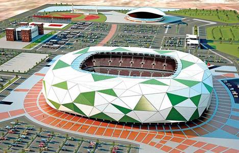 3,5 milyar liralık yeni stadyumlar 2015'te hazır!