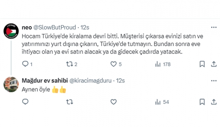 Paylaşımlı evlerin kirası bile 15 bin TL lerde! Ev sahiplerine vergi gelirse kiralar uçar!