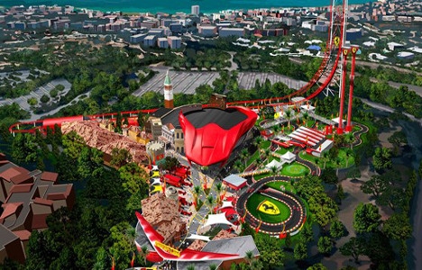 İspanya'daki Ferrari Land'in inşaatı başladı!