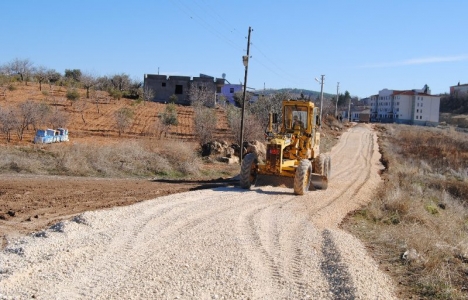 Şanlıurfa Bozova'da yol yapım çalışmaları başladı!