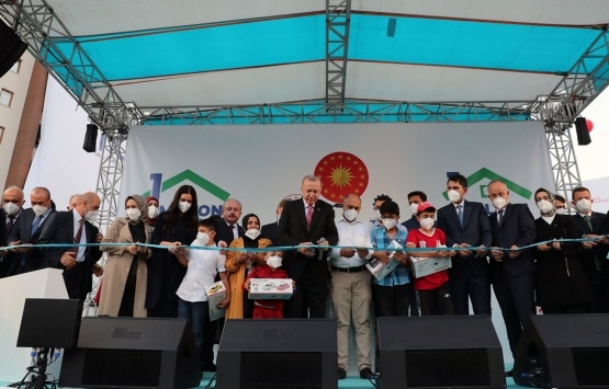 TOKİ 1 milyonuncu konutu teslim etti!