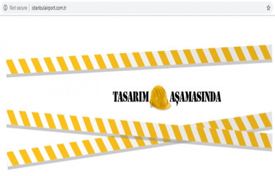 Yeni havalimanının tabelasındaki isim, internette 2002 de alınmış!