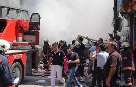 Zeytinburnunda patlama