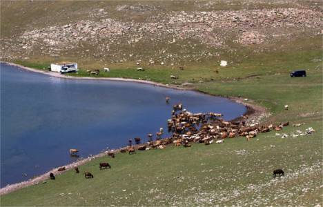 Kars'ın Aygır Gölü turizme kazandırılıyor!
