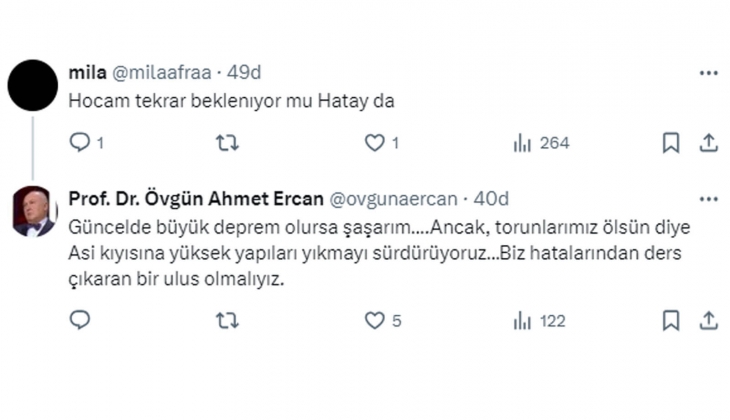Deprem bilimci Prof. Dr. Övgün Ahmet Ercan dan Hatay uyarısı: Çok yıkıcı depremler oluyor, yeni kent buraya kurulmalı!