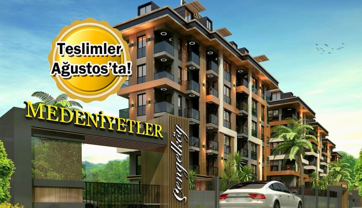 Medeniyetler Çengelköy lansmana özel 12 ay vadesiz taksit fırsatıyla ön satışta! Yeni proje! 