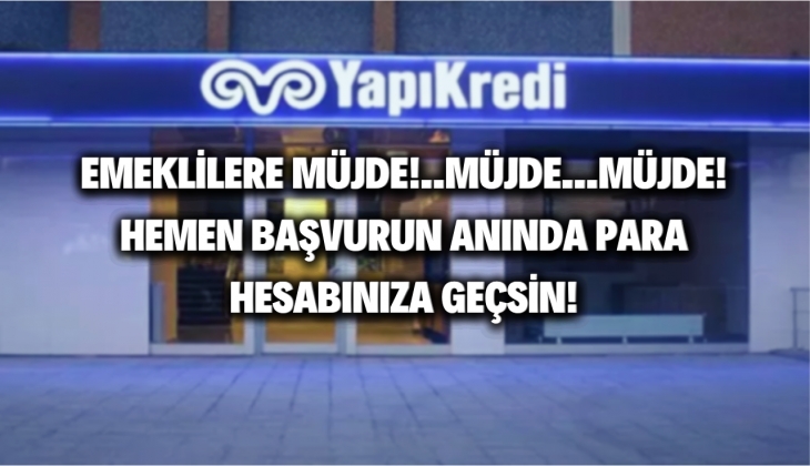 Yapı Kredi geriden koşup geldi müşterilerine son dakika müjdesini verdi! Kimsenin beklemediği o rakam açıklandı! 