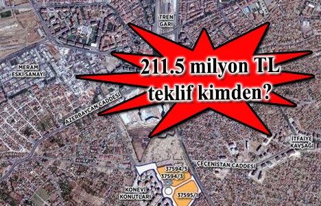 Emlak Konut Konya Meram yenice arsa ihalesi