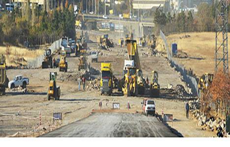 ODTÜ yoluna asfalt seriliyor!