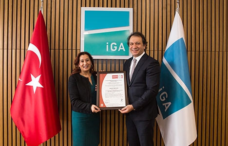 3. havalimanına Çevre Yönetim Sistemi Belgesi!