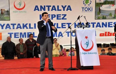 Kepez Hastanesi 29 Ekim 2015'te tamamlanacak!