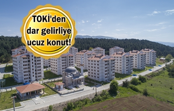 TOKİ 26 ilde 2 bin 395 konutu satıyor!