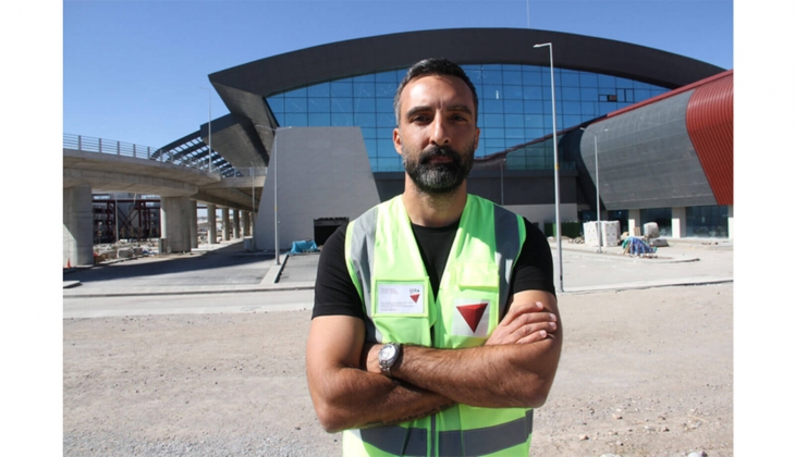 Kayseri Havalimanı yeni terminal binasının yüzde 99 luk kısmı tamamlandı!