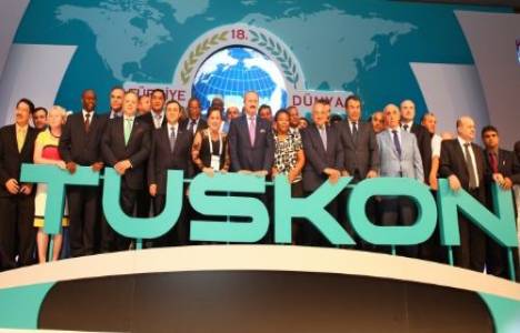 TUSKON'un düzenlediği 20'nci Türkiye - Dünya Ticaret Köprüsü İstanbul'da yapıldı!