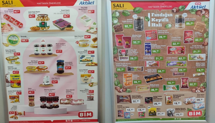 BİM den seçili ürünlerde indirim! İşte 16 Ocak 2024 BİM aktüel indirimli ürünler...
