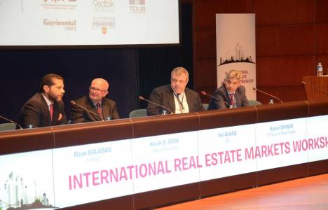 1. Uluslararası Gayrimenkul Piyasaları Çalıştayı dün gerçekleşti!