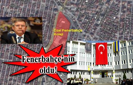 Fenerbahçe, Fenerbahçe Koleji arazisini 70 milyon TL'ye aldı! 