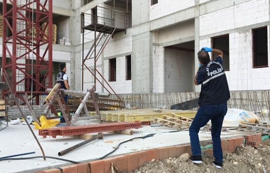 Gaziantep'te 6. kattan düşen inşaat işçisi yaşamını yitirdi!