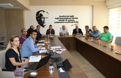 Manisa Büyükşehir'de hafriyat toplantısı!