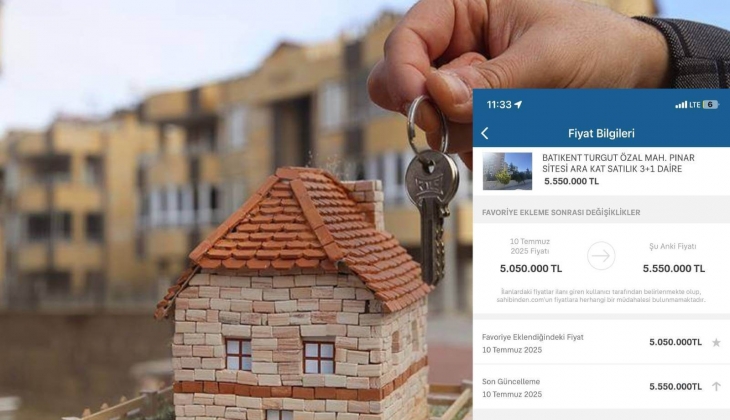 Bir gecede evin fiyatı 500 bin TL arttı, vatandaşlardan tepki geldi: 1 günde yapılan bu artış manipülasyon değil midir?