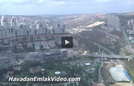 Sofa Bahçeşehir projesinin inşaat çalışmaları havadan görüntülendi!