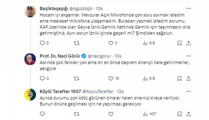 Naci Görür den Malatya depremi açıklaması geldi! Bir ilçe için Acilen deprem dirençli hale getirilmeli dedi!