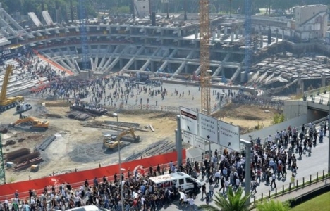 80 karede Vodafone Arena nın inşaat süreci!