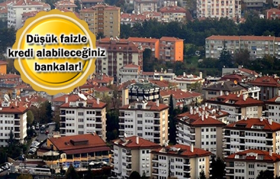0,98 faiz oranı ile hangi bankalar konut kredisi veriyor?