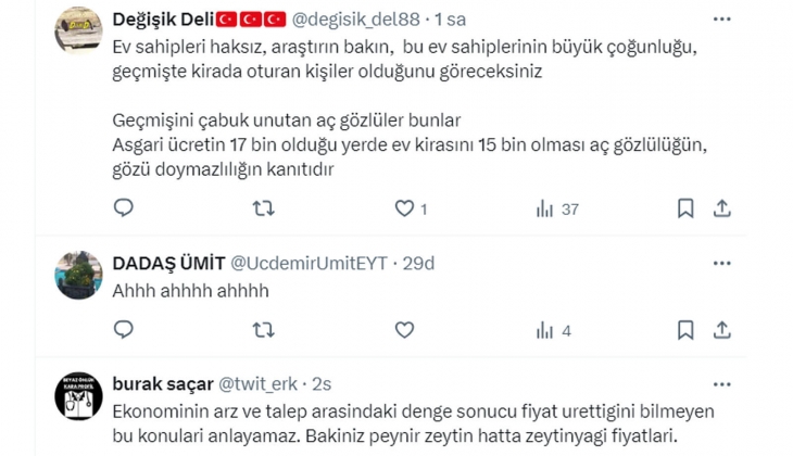 Gazeteciden kira çıkışı: Bodrum katlar en az 15 bin TL! Ev sahibini dinliyorsun haklı, kiracıyı dinliyorsun o daha haklı