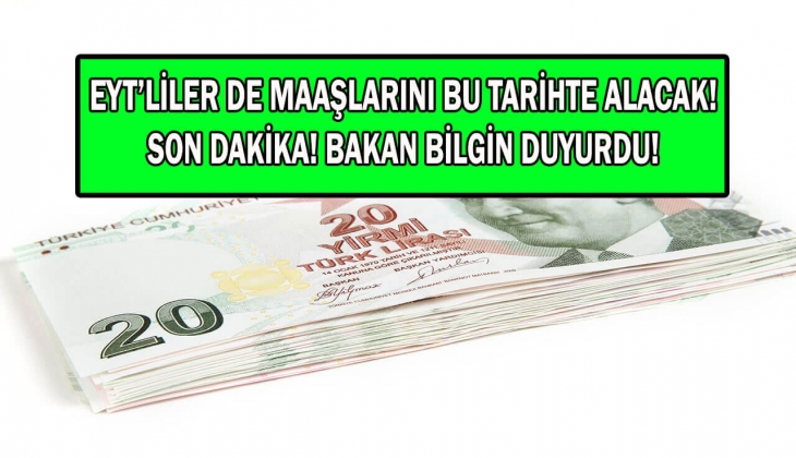 EYT'de ilk maaş bu tarihte hesaplarda! EYT'liler hemen kontrol edin! Son dakika!