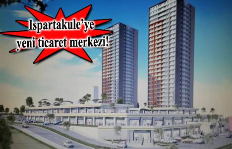 Sparta Tower Ispartakule projesinde 300 konut, 200 dükkan!