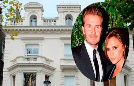 En çok Victoria ve David Beckham'ın evi merak ediliyor!