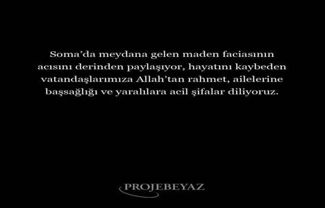İnşaat sektöründen Soma da hayatını kaybeden madenciler için taziye!