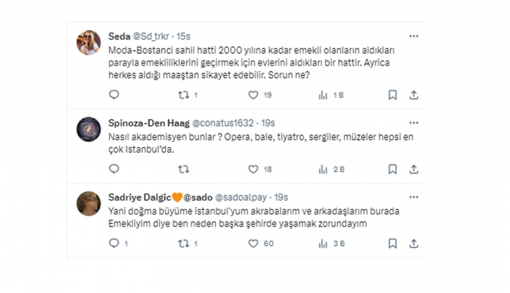 Emekliler İstanbul da yaşamamalı mı?