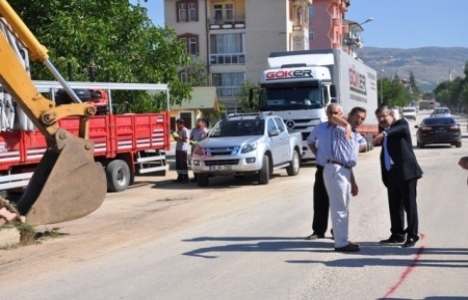 MESKİ yağmur suyu hattı döşüyor!